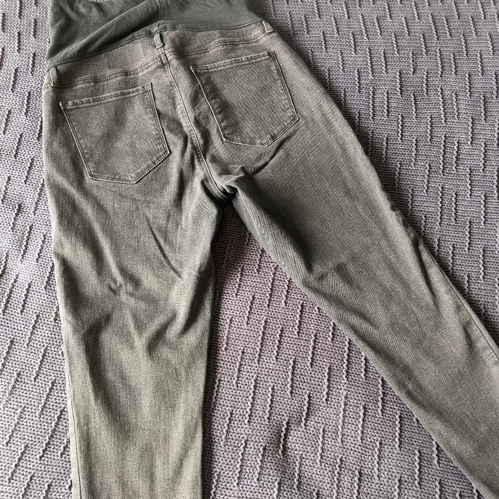 GAP Maternity Black Favorite Jeggings Sz 12L - Picture 10 of 11